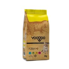غذای خشک بچه گربه وودو مدل Kitten وزن ۲ کیلوگرم