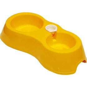 ظرف آب و غذای دوقلوی مخزندار بلفی