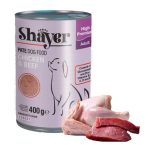 کنسرو مرغ و گوشت مخصوص سگ 400شایر گرمی