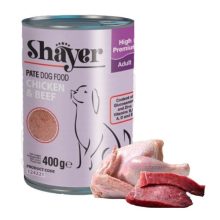 کنسرو مرغ و گوشت مخصوص سگ 400شایر گرمی