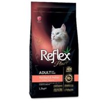 غذای خشک گربه رفلکس پلاس هیربال 1/5 کیلوگرمی